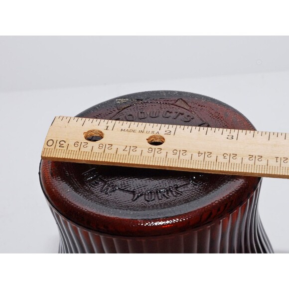 Duroolos C.W. Products Corp. New York City Glass Humidor Jar - Picture 4 of 5